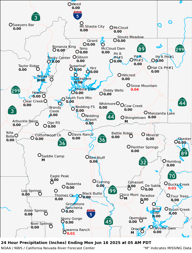 Precipitation Map